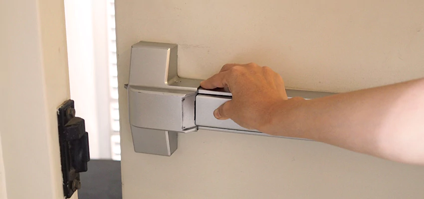Roller Gate Panic Bar Installation in Monterey Park, California